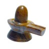 Natural Tiger Eye Shivling With Certified 85 Gram