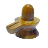 Natural Tiger Eye Shivling With Certified 100 Gram