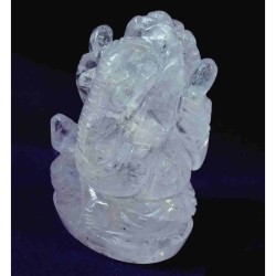 Indian Sphatik Ganesh Idol 261 Gram Certified