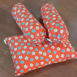 Soft Pillow Bolster Set -...