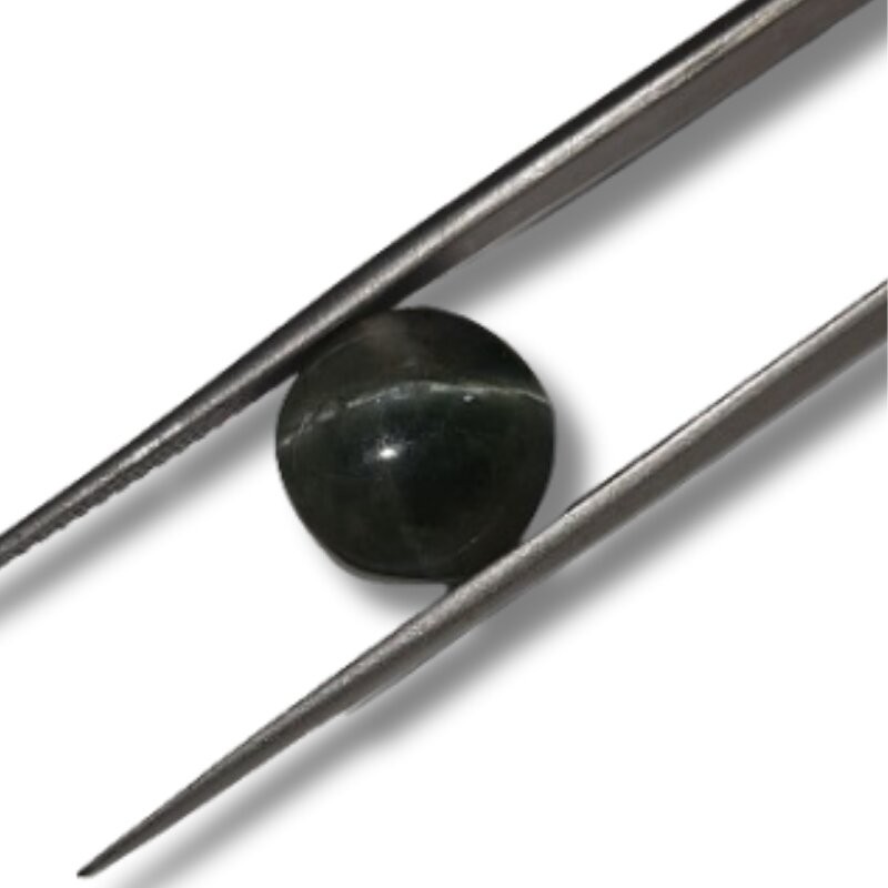 Cat’s Eye Stone (Lehsunia) Smoky Black Colour Gemstone – 6.55 Carat