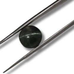 Cat’s Eye Stone (Lehsunia) Smoky Black Colour Gemstone – 6.55 Carat