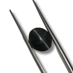 Cat’s Eye Stone (Lehsunia) Smoky Black Colour Gemstone – 5.50 Carat