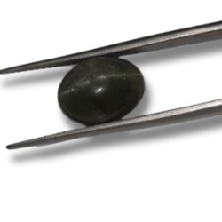 Cat’s Eye Stone (Lehsunia) Smoky Black Colour Gemstone – 6.45 Carat