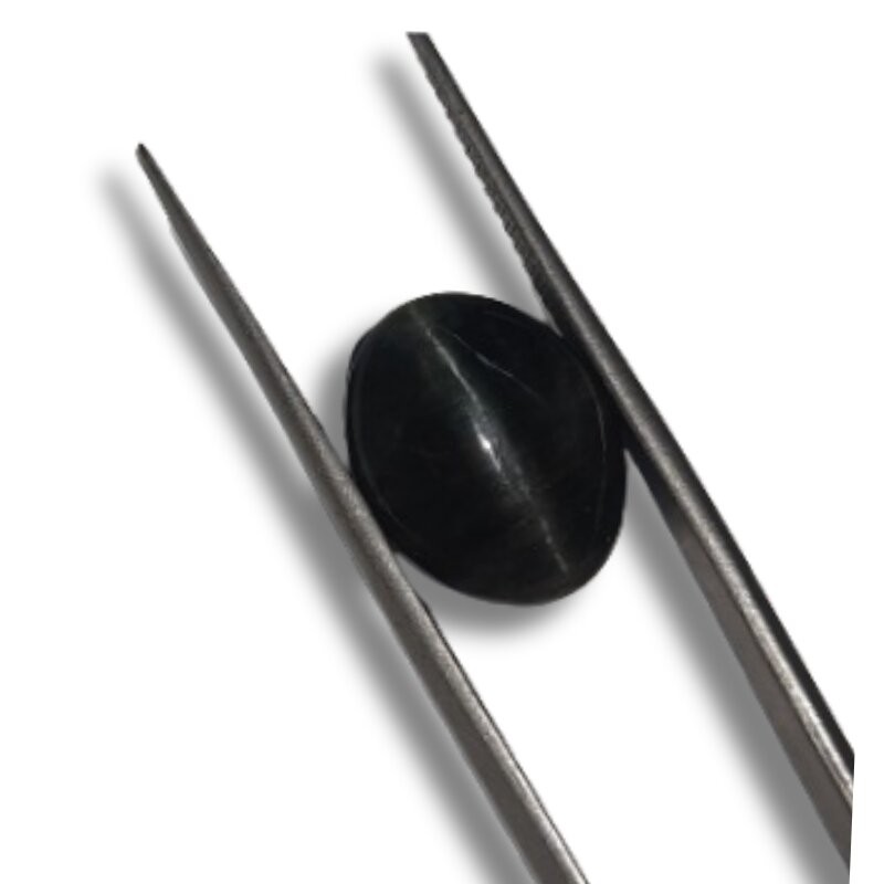 Cat’s Eye Stone (Lehsunia) Smoky Black Colour Gemstone – 9.15 Carat