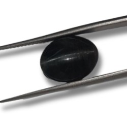 Cat’s Eye Stone (Lehsunia) Smoky Black Colour Gemstone – 9.15 Carat