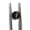 Cat’s Eye Stone (Lehsunia) Smoky Black Colour Gemstone – 6.50 Carat