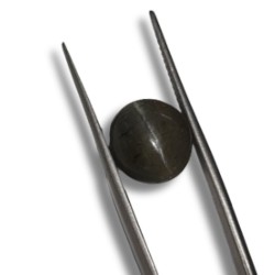 Cat’s Eye Stone (Lehsunia) Smoky Black Colour Gemstone – 6.40 Carat