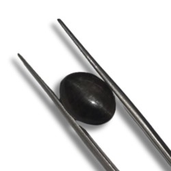 Cat’s Eye Stone (Lehsunia) Smoky Black Colour Gemstone – 6.30 Carat