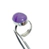 Adjustable Timeless Beauty: Amethyst Ring Collection