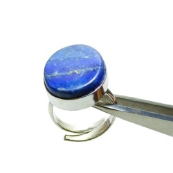 Original, Authentic Adjustable Lapis Stone Ring - Lab Certified