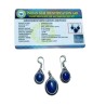 Original, Authentic Lapis Stone Pendent & Earrings - Lab Certified