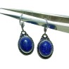 Original, Authentic Lapis Stone Pendent & Earrings - Lab Certified