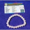 Certified Rose Quartz Bracelet