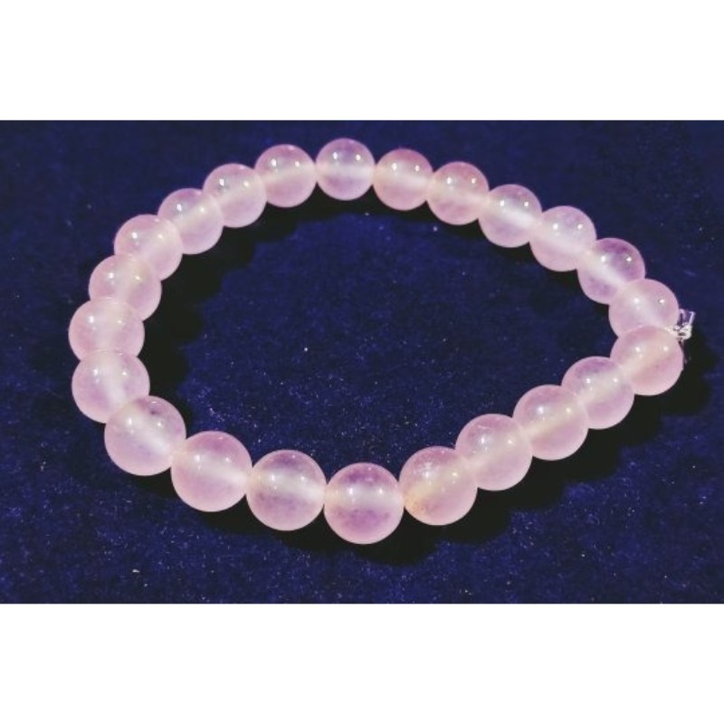 Certified Rose Quartz Bracelet