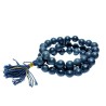 Shaligram Mala Authentic Mala for Prosperity Health & Peace- 10 mm & 54 Beads - Certified