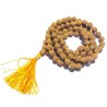 Natural 5 (Panch) Mukhi Rudraksha Mala Affordable & Certified (7mm)