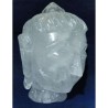 Genuine Sphatik (Crystal) Buddha Head Idol Certified & 546 Gram