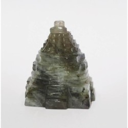 Genuine Labradorite Shree Yantra & Certified 50 Gram