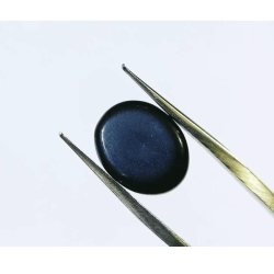 Natural Black Onyx (Oval Shape) & Lab Certified -10.25 Carat