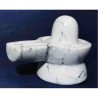 Genuine Howlite Shivling Certified & 61 Gram