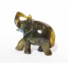 Original Labradorite Elephant Figure 61 Gram & Certified