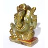 Light Green Aventurine Ganesh ji  Idol Certified & 401 Gram