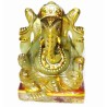 Light Green Aventurine Ganesh ji  Idol Certified & 401 Gram