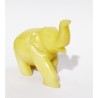 Yellow Aventurine Elephant Figure Abhimantrit & Certified  82 Gram