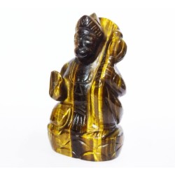 Original Tiger Eye Hanuman ji Idol & Certified 199 Gram