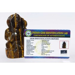 Original Tiger Eye Hanuman ji Idol & Certified 199 Gram