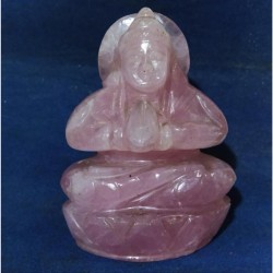 Natural Rose Quartz Parvati...