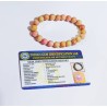Rhodochrosite Stone Bracelet Certified