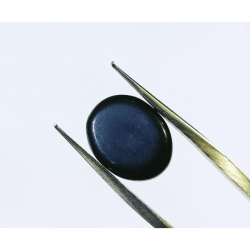 Natural Black Onyx (Oval Shape) & Lab Certified -8.25 Carat