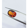 Hessonite (Gomed) Oval Shape  5.25 Carat