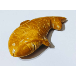 Yellow Jasper Fish (1 Piece) Lab-Certified