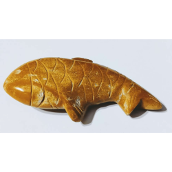 Yellow Jasper Fish (1 Piece) Lab-Certified