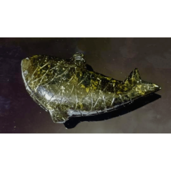 Tourmaline Fish (1 Piece) Lab-Certified