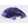 Amethyst Fish (1 Piece) Lab-Certified