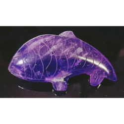 Amethyst Fish (1 Piece) Lab-Certified