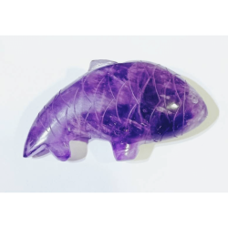 Amethyst Fish (1 Piece) Lab-Certified