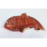 Red Jasper Fish (1 Piece) Lab-Certified