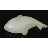 White Quartz Fish (1 Piece) Lab-Certified