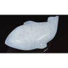 White Quartz Fish (1 Piece) Lab-Certified