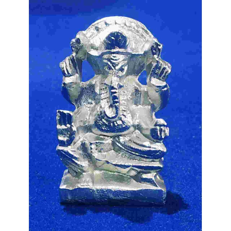 Genuine Parad Ganesh Idol / Murti / Parad  82 Gram