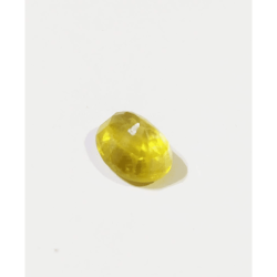 Yellow Sapphire (Pukhraj) & Certified - 7.20 Carat