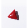 Trikona Red Moonga (Triangle Coral) Stone & Certified - 6.10 Carat