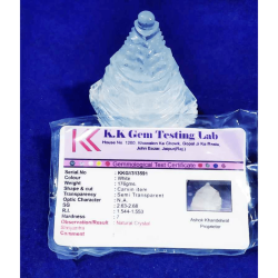 Indian Sphatik Shree Yantra & Certified- 174 Gram