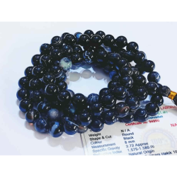 Sulemani Hakik Mala or Rosery- For Protectioin from evil & Lab Certified 8 mm -108 Beads