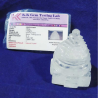 Certified Indian Sphatik Shree Yantra, Affordable & Genuine Crystal- 121 Gram